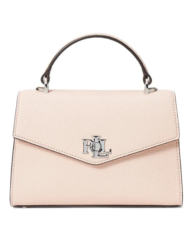 Ralph Lauren Farah top handle logo tote bag - Nude Nude