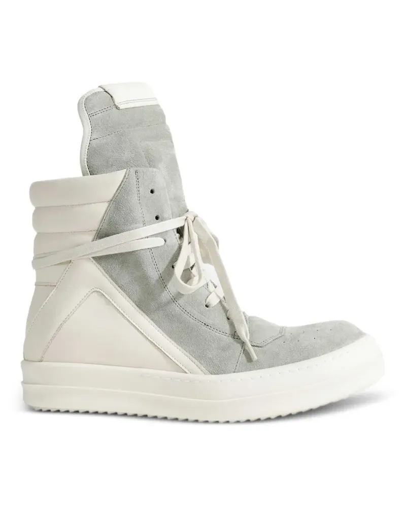 Rick Owens Geobasket High-Top-Sneakers - Weiß Weiß