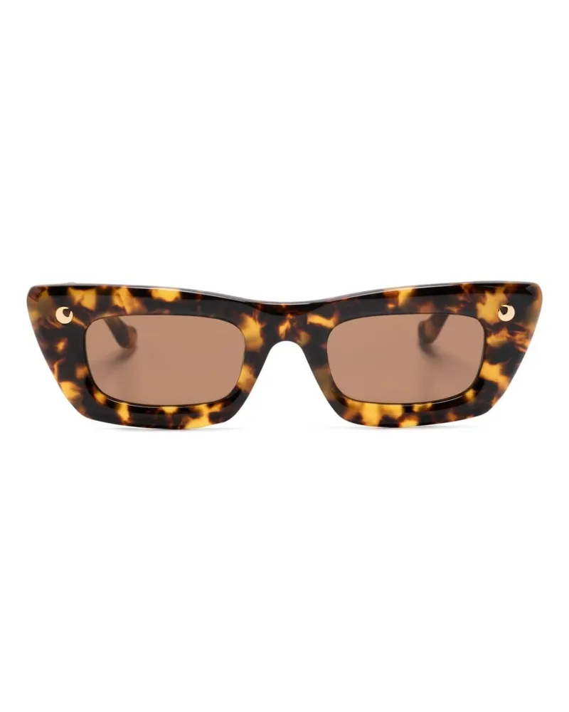Nanushka Londyn Cat-Eye-Sonnenbrille - Braun Braun