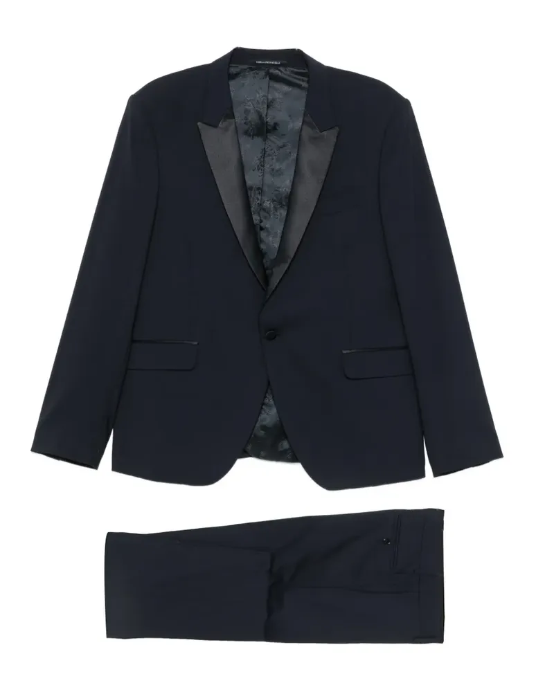 Carlo Pignatelli single-breasted suit - Blau Blau