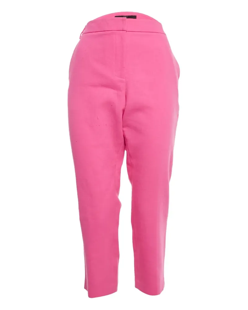 tibi tailored cotton trousers - Rosa Rosa