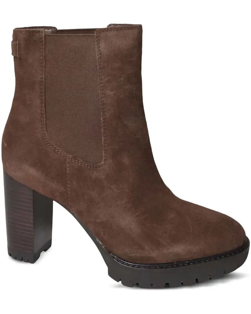 Ralph Lauren Stiefel mit Blockabsatz 75mm - Braun Braun