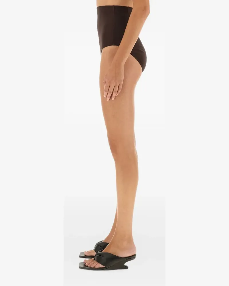 Rick Owens Lilies high-waist mini shorts - Braun Braun