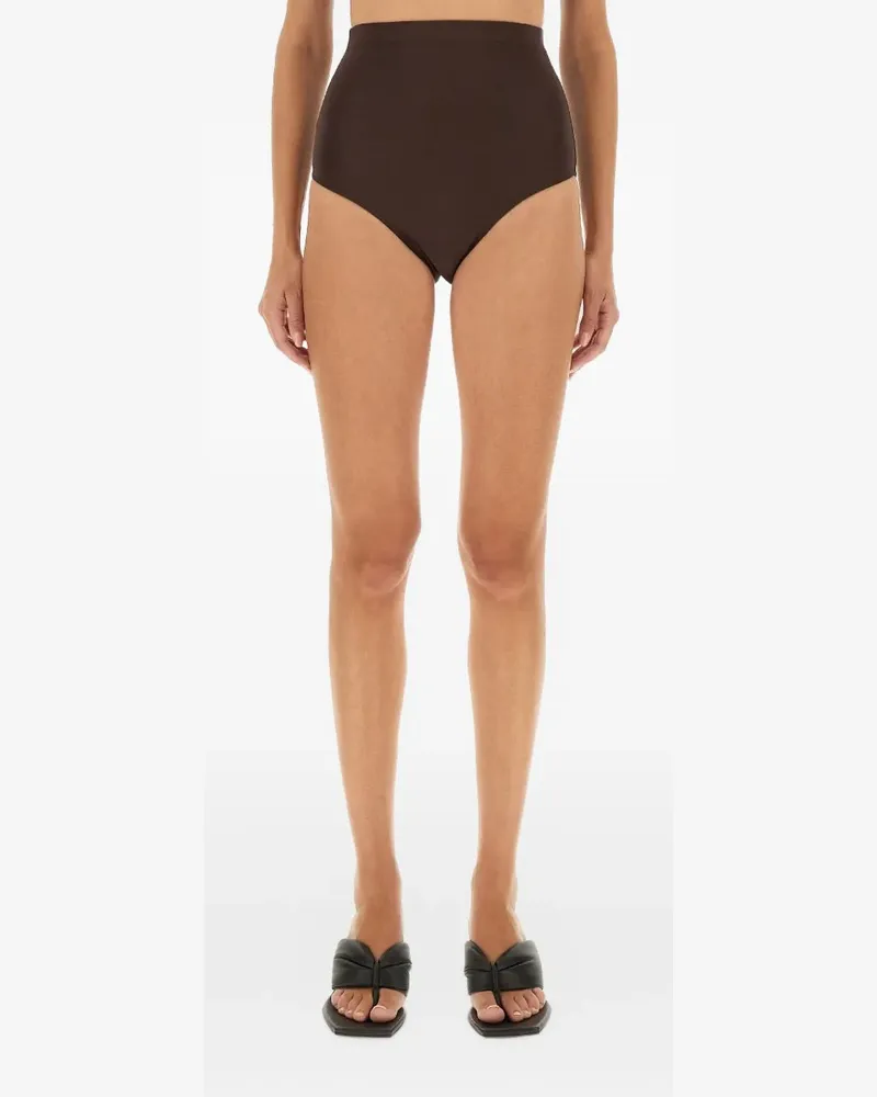Rick Owens Lilies high-waist mini shorts - Braun Braun