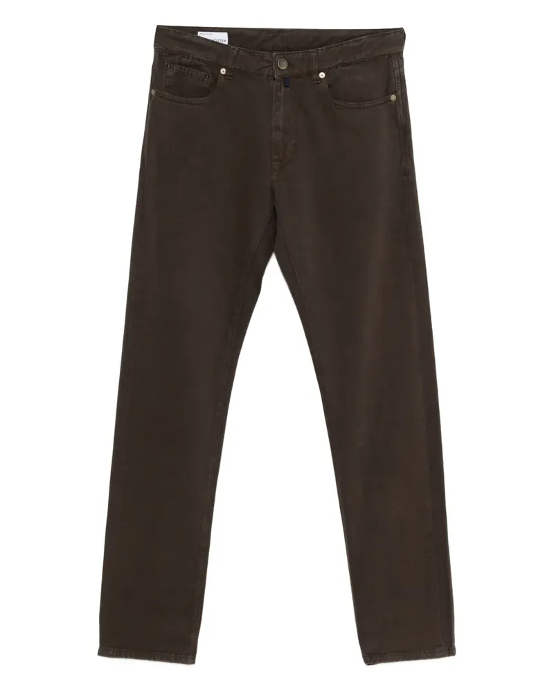 Incotex five-pockets trousers - Braun Braun