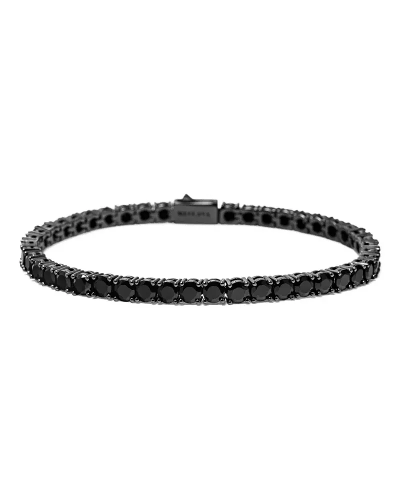 Nialaya Schwarzes Armband Schwarz