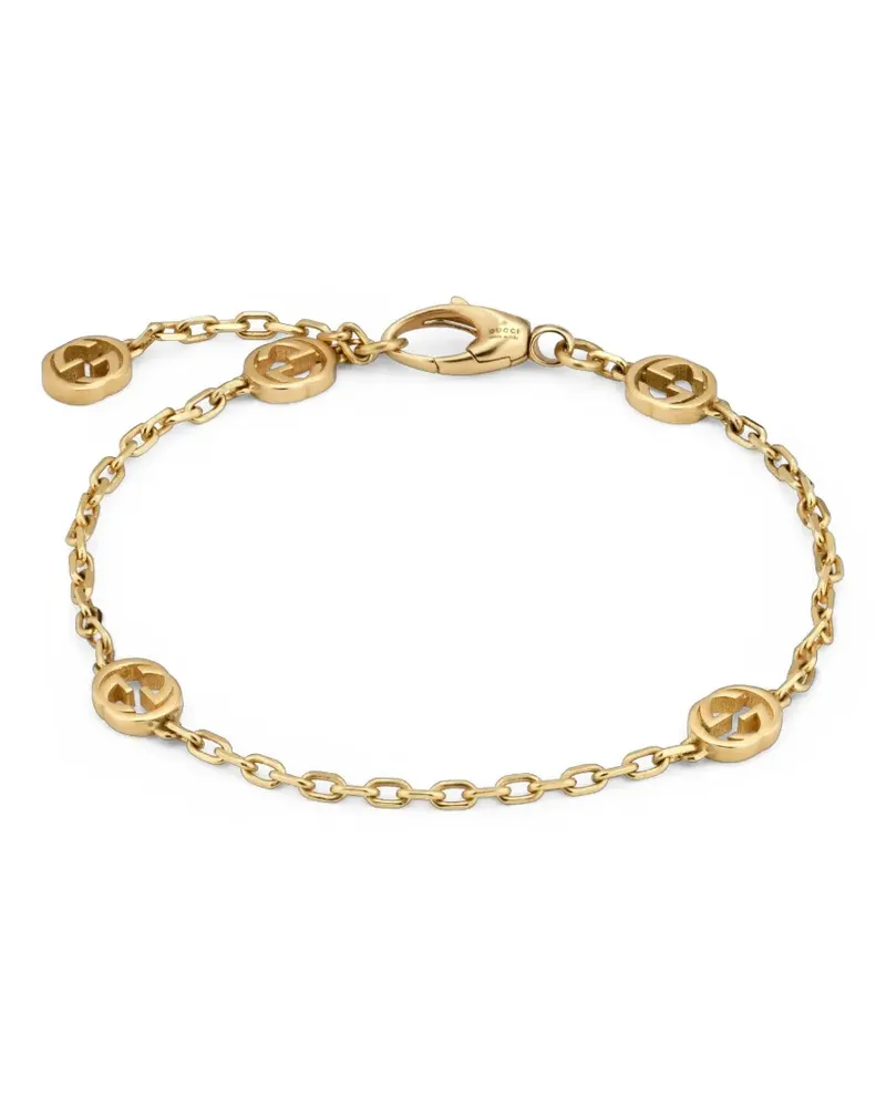 Gucci Interlocking Gourmette Armband - Gold Gold