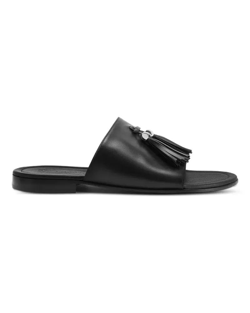 Giuseppe Zanotti Maratea Sandalen mit Quasten - Schwarz Schwarz