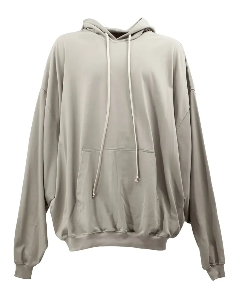 Rick Owens drawstring pouch-pocket hoodie - Nude Nude