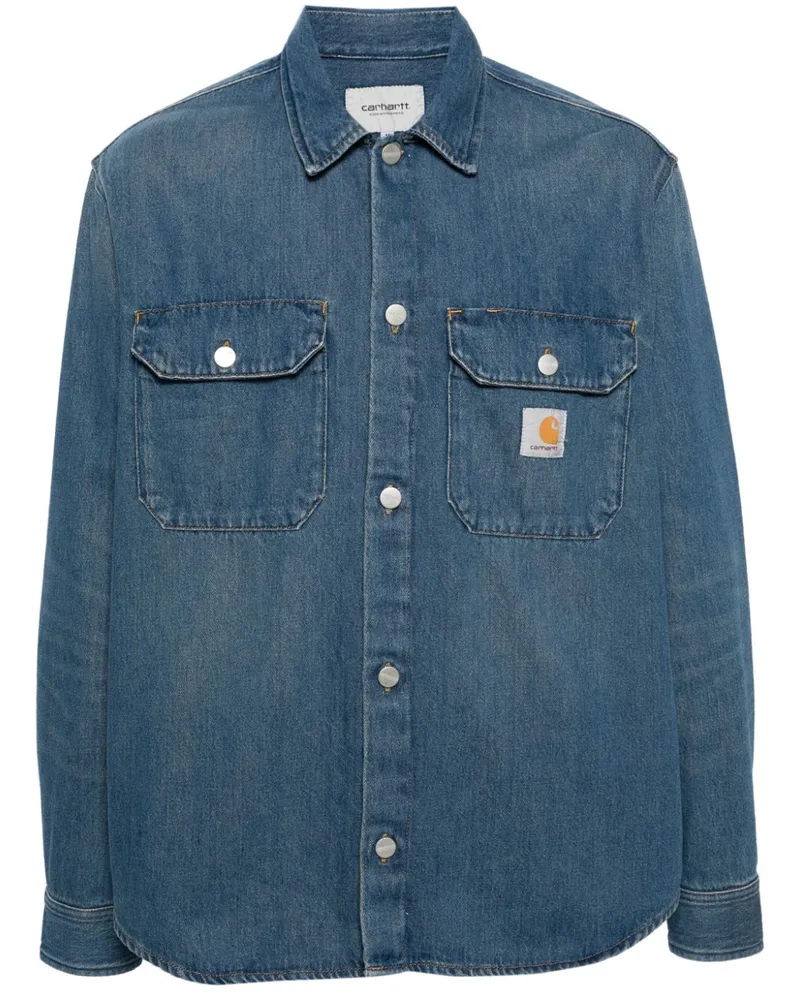 Carhartt WIP Harvey Hemdjacke - Blau Blau