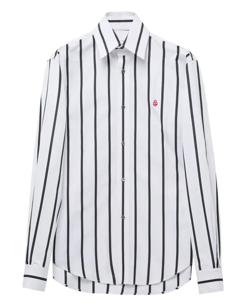 Alexander McQueen Klassisches Hemd - Weiß Weiß