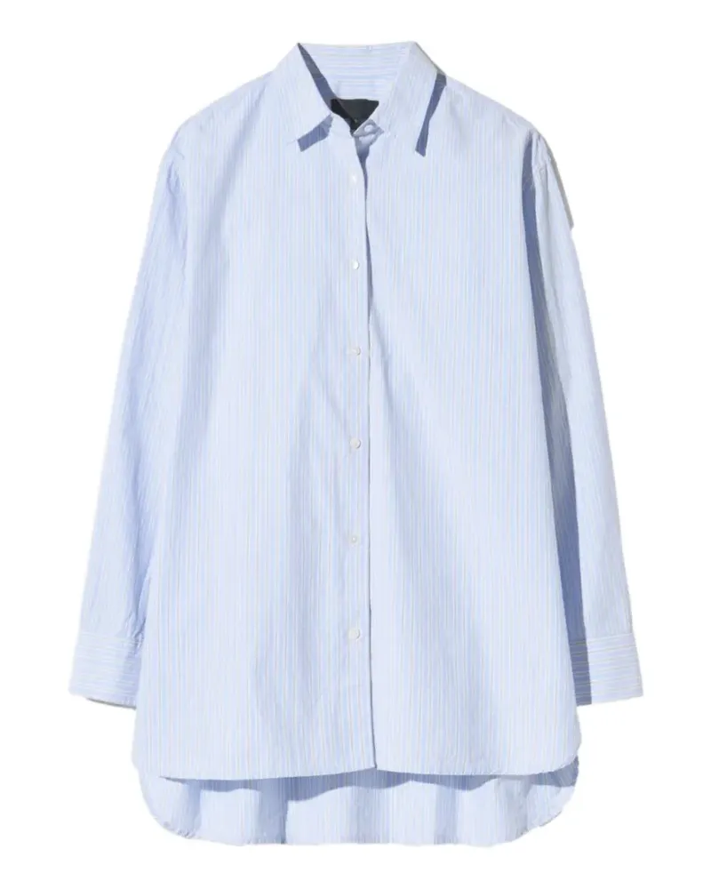 Nili Lotan Yorke striped shirt - Blau Blau