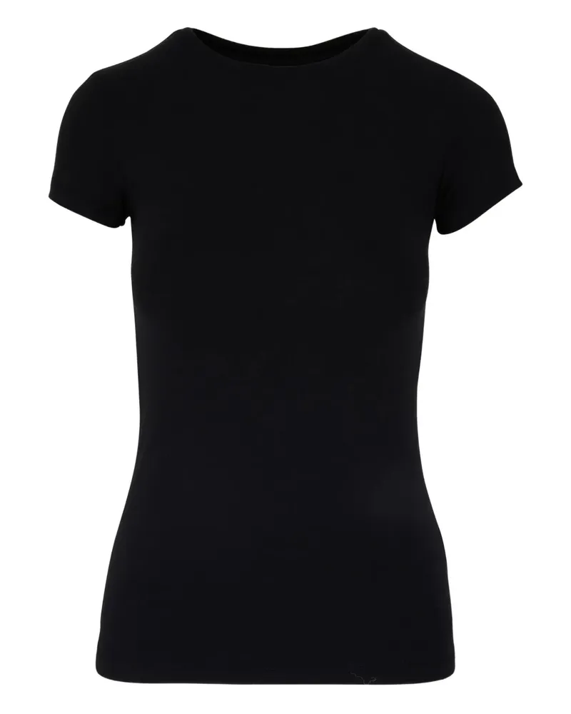 L'Agence T-Shirt mit Rundhalsausschnitt - Schwarz Schwarz