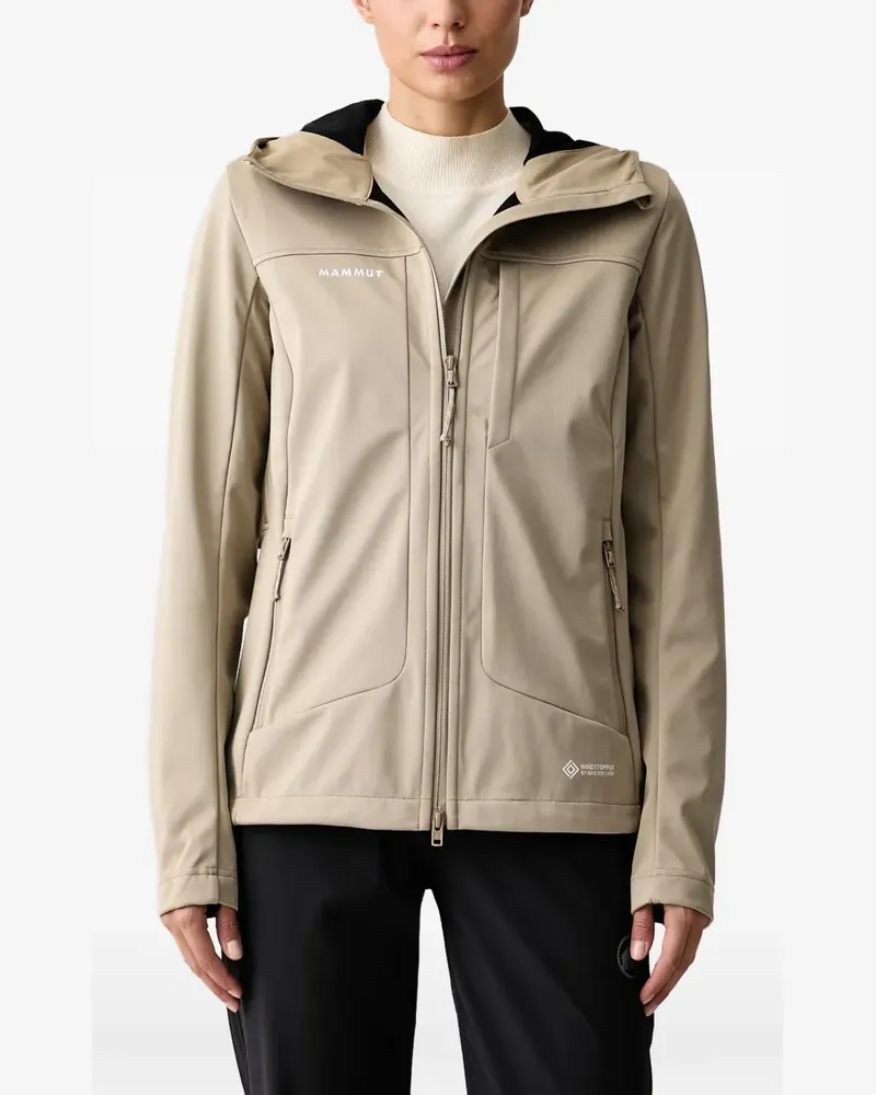 Mammut Ultimate VIII hooded performance jacket - Nude Nude