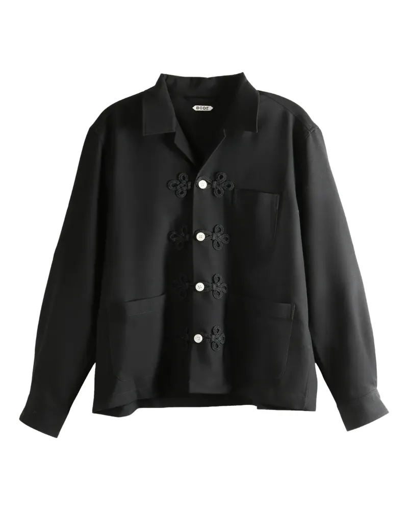 BODE Astor Trillium Hemd - Schwarz Schwarz