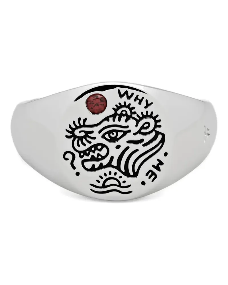 Tom Wood Why Me Ring - Silber Silber