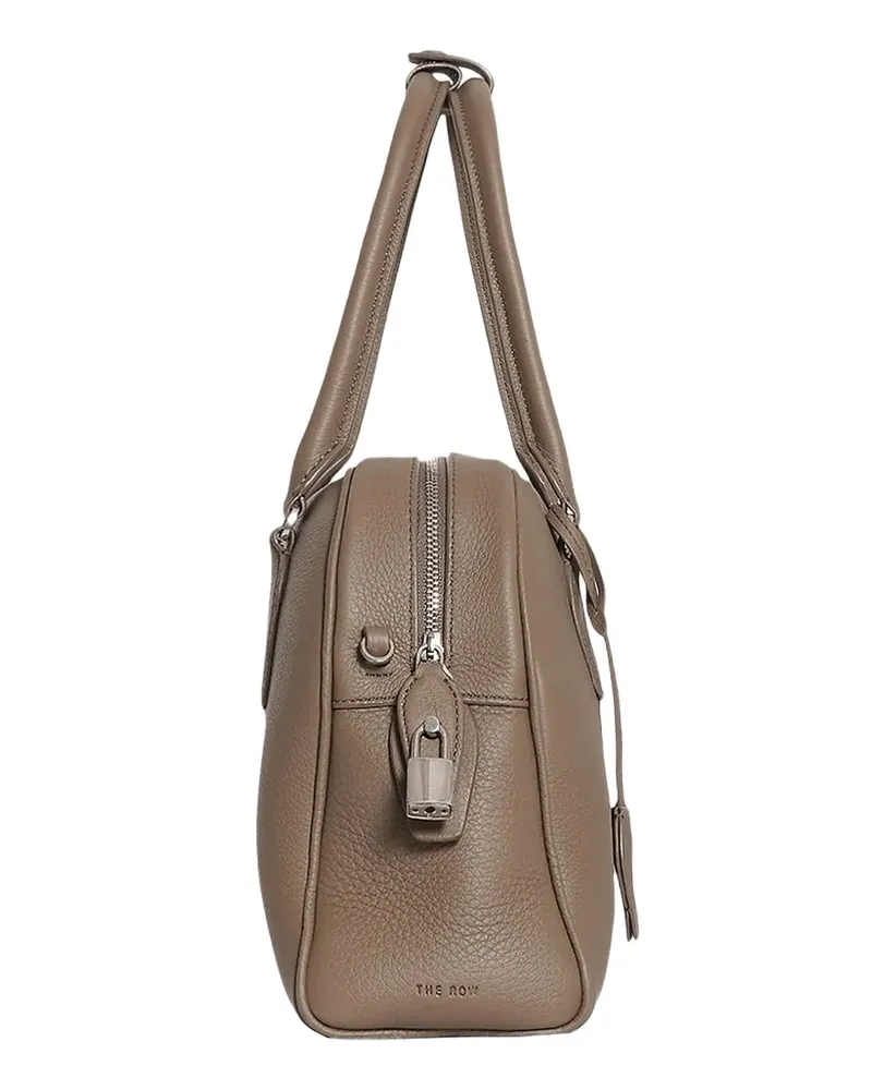 The Row India 10.00 leather tote bag - Nude Nude