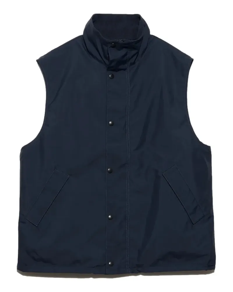 nanamica 2L Pertex Weste - Blau Blau