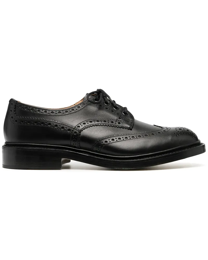 Tricker's Klassische Budapester - Schwarz Schwarz