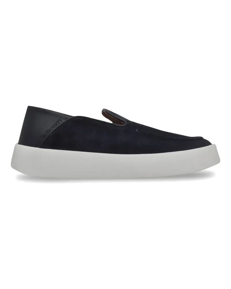 Barrett suede leather loafers - Blau Blau