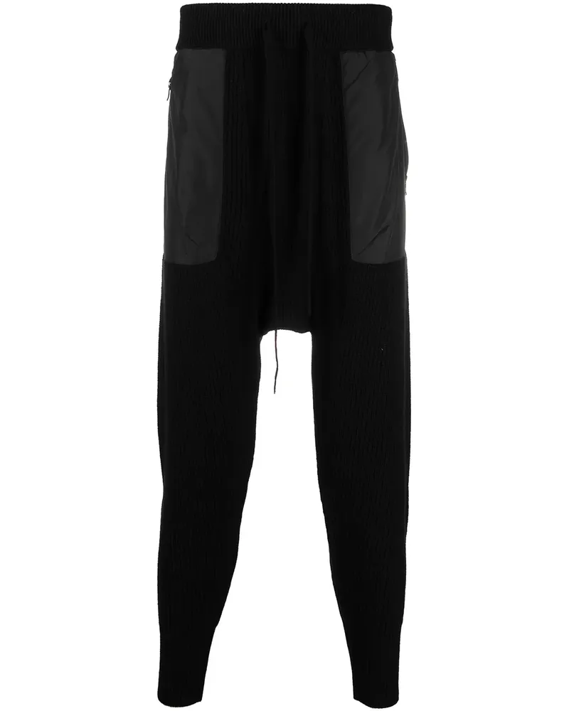 The Viridi-anne Schmale Hose mit Fleecefutter - Schwarz Schwarz