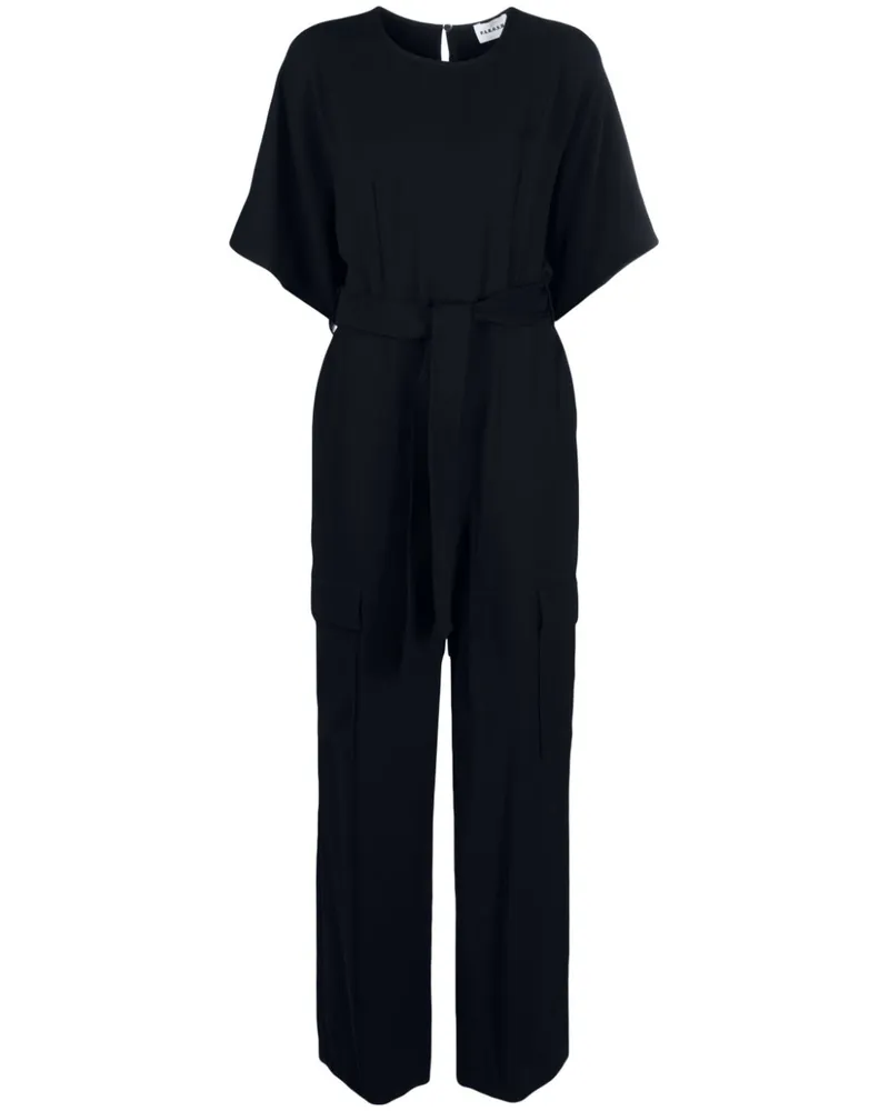P.A.R.O.S.H. Kurzärmeliger Jumpsuit - Blau Blau