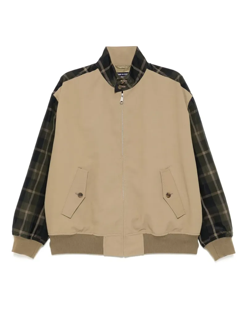 Comme des Garçons Karierte Jacke - Nude Nude