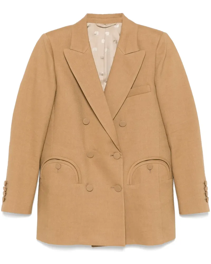 Blazé Milano Everyday Blazer - Braun Braun