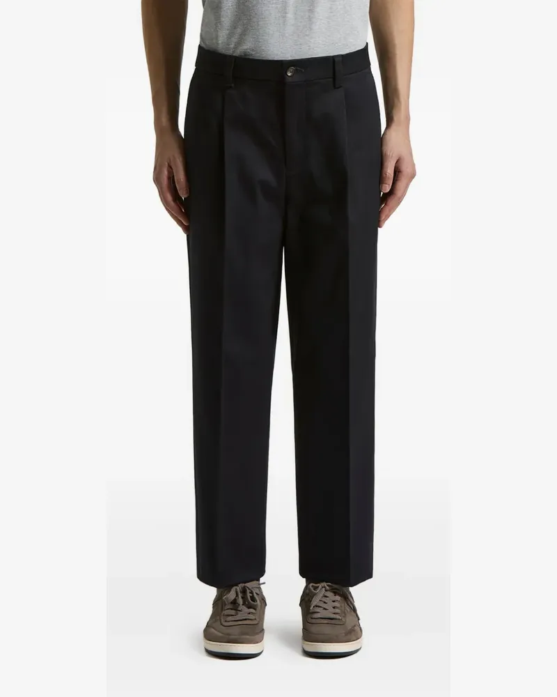 Peserico Hose mit Falten - Blau Blau