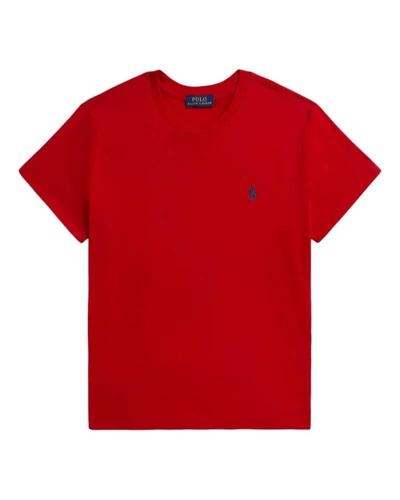 Ralph Lauren T-Shirt mit Pony - Rot Rot