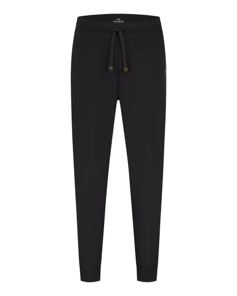 Parajumpers Makalu logo-patch drawstring track pants - Schwarz Schwarz