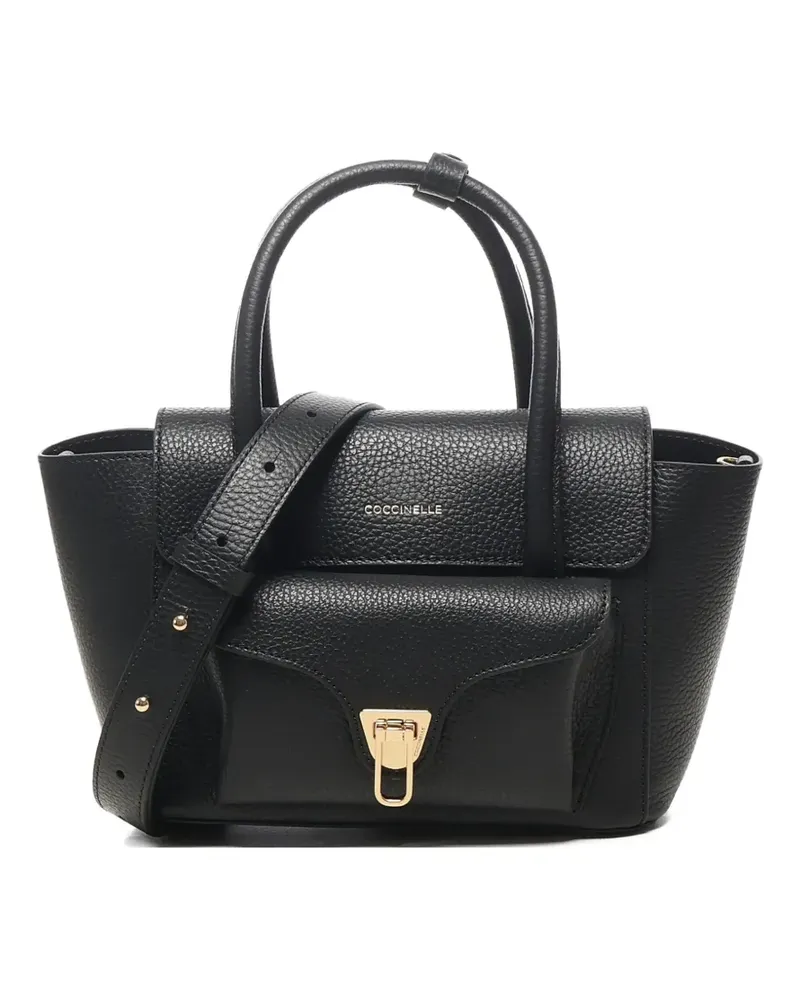 Coccinelle Tasche aus gekörntem Leder - Schwarz Schwarz