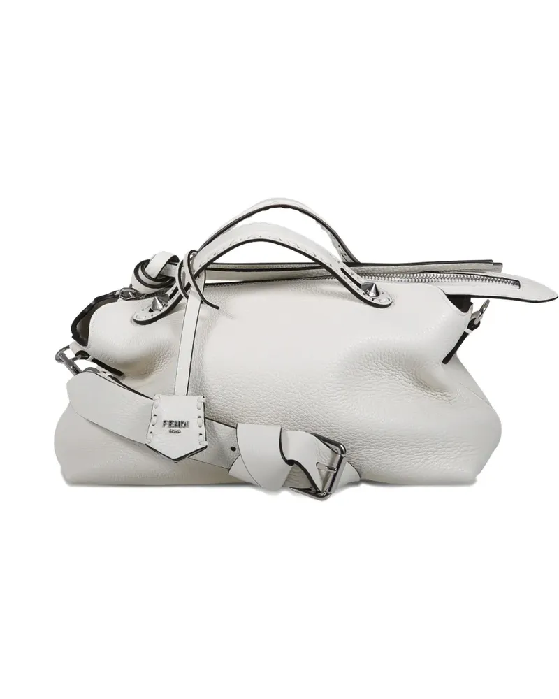 Fendi Handtasche aus Leder - Weiß Weiß
