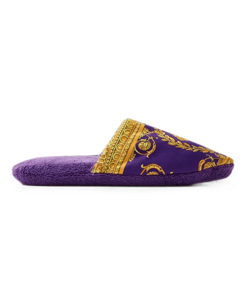 Versace Medusa '95 Barocco Slipper - Violett Violett