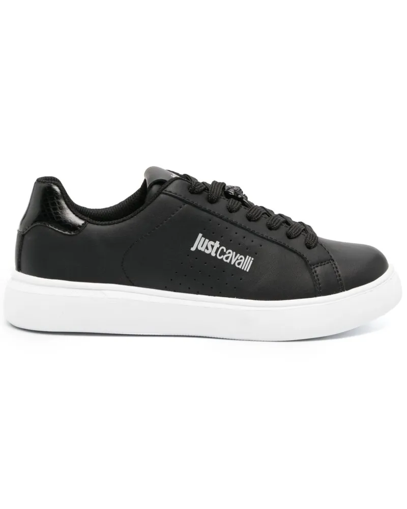 Just Cavalli Tiger Head Sneakers - Schwarz Schwarz