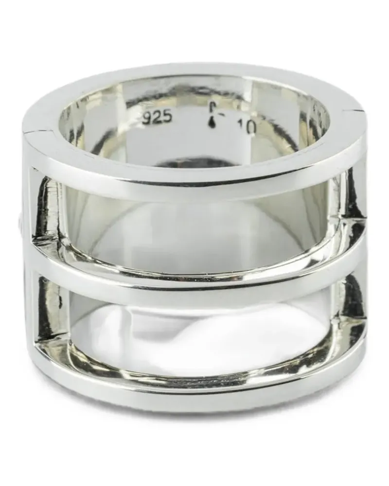 Parts Of Four Sistema cut-out ring - Silber Silber