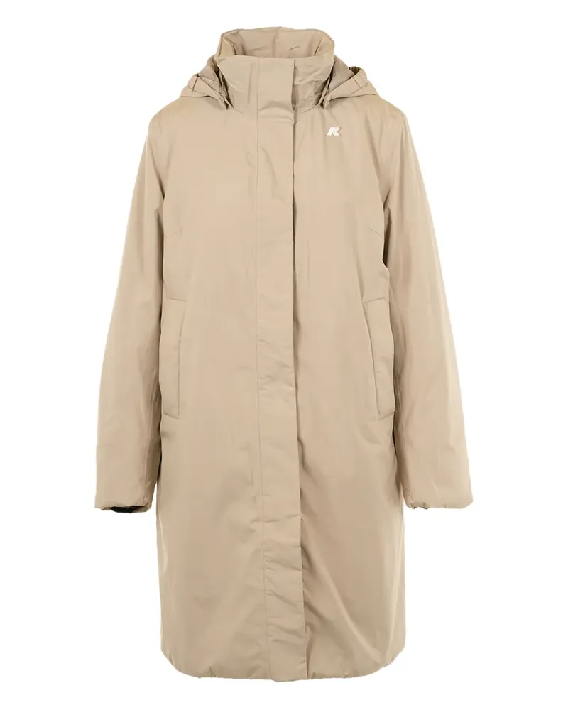 K-Way Parka mit Reißverschluss - Nude Nude