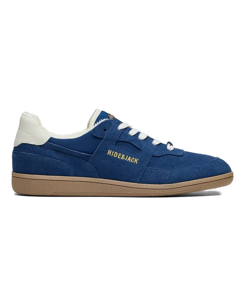 Hide & Jack Shaggy Sneakers aus Wildleder - Blau Blau