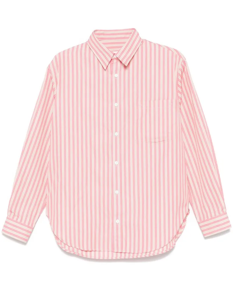 Matteau Gestreiftes Hemd - Rosa Rosa