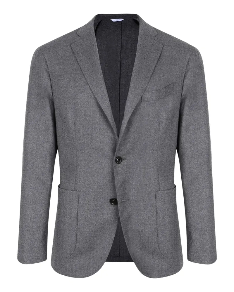 Boglioli Sakko mit aufgesetzten Taschen - Grau Grau