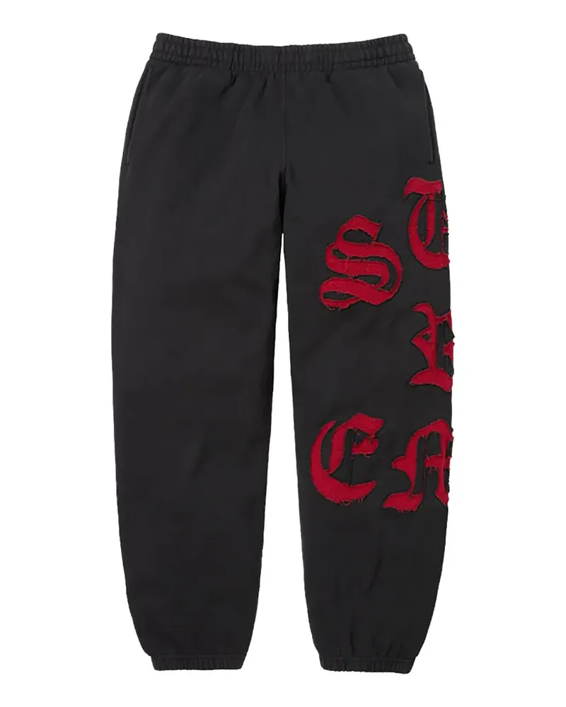 Supreme Being logo-print track pants - Schwarz Schwarz