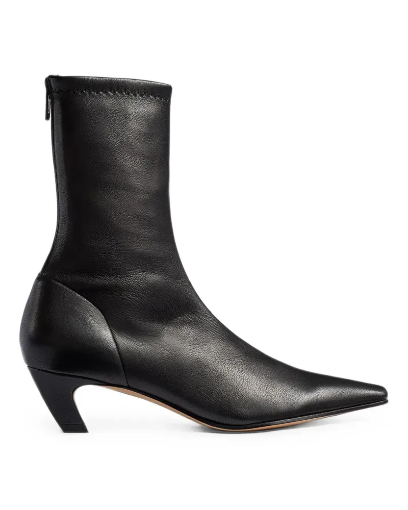 KHAITE Stiefel mit eckiger Kappe - Schwarz Schwarz