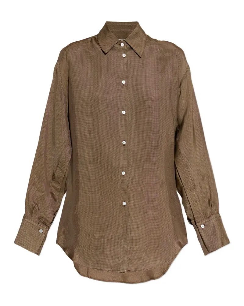 Róhe button-up shirt - Braun Braun