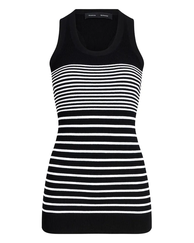 Proenza Schouler Roberts Oberteil - Schwarz Schwarz