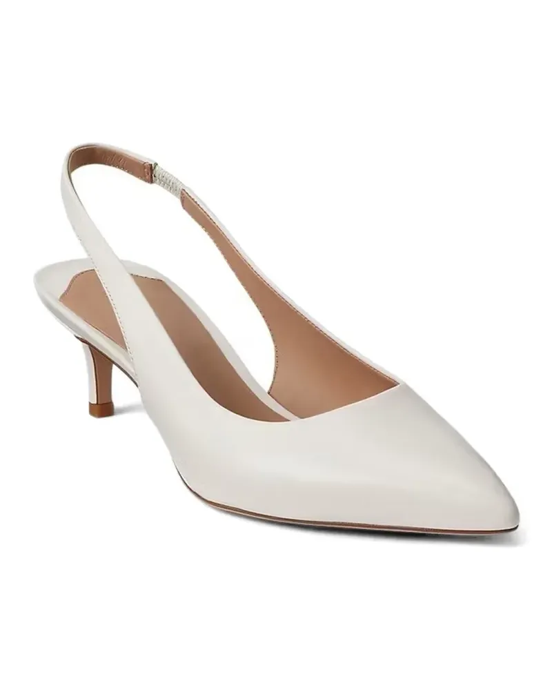 Ralph Lauren Lolah II slingback-strap pumps - Weiß Weiß