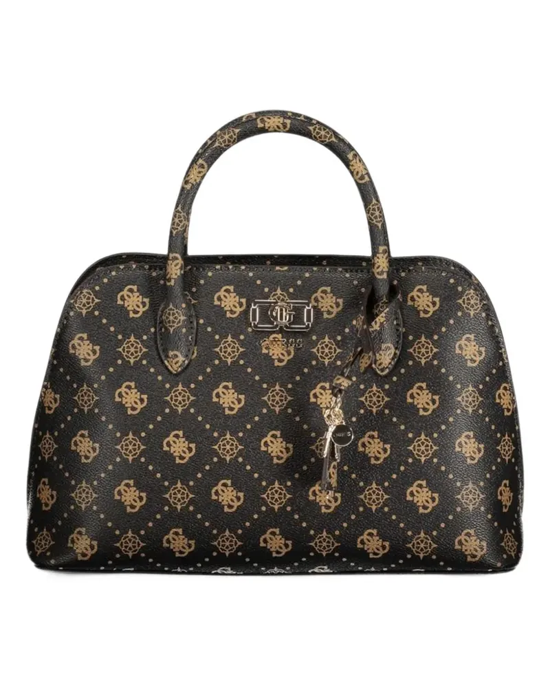 Guess Emelie Tote Bag mit Logo - Braun Braun