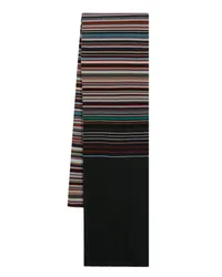 Paul Smith Signature Stripe Schal Schwarz