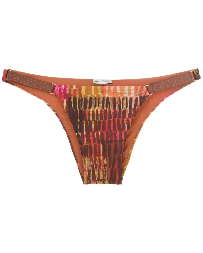 Lenny Niemeyer Tief sitzendes Bikinihöschen - Braun Braun