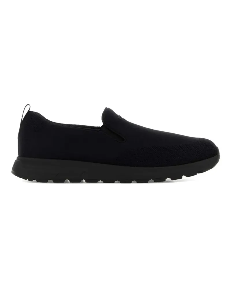 Prada jersey slip ons sneakers - Schwarz Schwarz