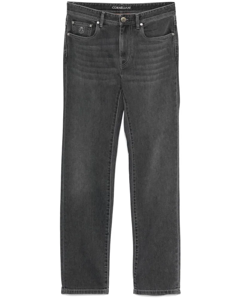 Corneliani Klassische Tapered-Jeans - Grau Grau